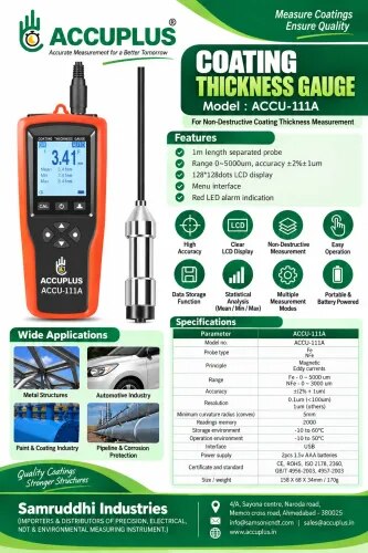 Coating thickness gauge Accu-111A product image