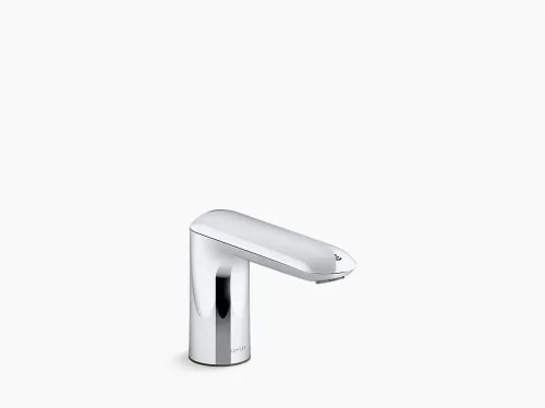 Mount Type- Table Mount/Floor Mount Power Supply- AC / DC Material- Premium Metal/ BrassFinish- Chrome Plated Manufacturer Warranty- 5 Year (Electronic Faucet, Valves, Controls)Flow Quality: Aerated, vandal-resistant flowBatteries: Requires 4 AA alkaline batteries Sensor Range: 100 mm to 150 mm