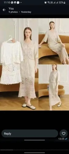 Crochet Co-ord Set