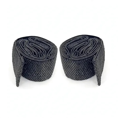 Velcro belt/Band /Elastic Straps Color of Black Pack Of 6 Set product image