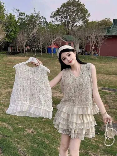 Crochet Sleeveless Top