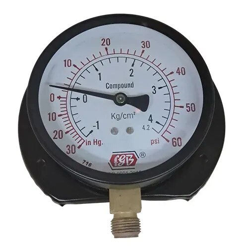 4'' DIAL-30 to 60 psi 3/8 bsp bottom ms casing int brass product image