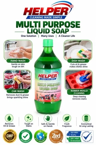 Multi Purpose Liquid Soap, Jasmine - 1Liter Bottle product image
