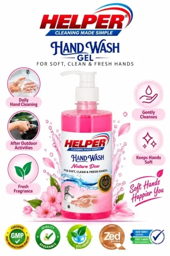 Hand Wash Liquid With Pump, Nature Dew -500ml. Bottle product image