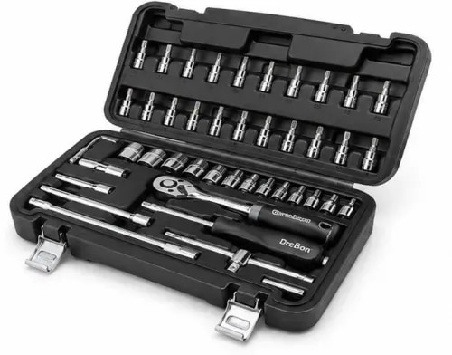 DREBON DB-SS-2412 SOCKET SETS 1/2"dr, INCHES 24PCS 12PT product image