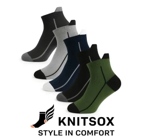 Men Daily Wear Socks – SR IndustriesSR Industries manufactures and supplies Men Daily Wear Socks designed for everyday comfort, reliable fitting, and regular use. These socks are suitable for office wear, casual outfits, travel, outdoor activities, and daily routines.Made using quality materials and designed with suitable elasticity, Men Daily Wear Socks provide a comfortable fit throughout the day. Their soft feel, durable construction, and practical designs make them a convenient choice for men who need dependable socks for everyday footwear.SR Industries offers Men Daily Wear Socks in a variety of colors, sizes, patterns, and designs to meet different customer requirements. The products are suitable for retailers, wholesalers, distributors, corporate buyers, and bulk purchasers.Key FeaturesComfortable for everyday useSoft and lightweight constructionGood elasticity for a secure fitBreathable and comfortable fabricDurable stitching and finishingSuitable for formal and casual footwearAvailable in different colors and designsAvailable in different sizesSuitable for regular washing and useWholesale and bulk supply availableApplicationsMen Daily Wear Socks are suitable for:Everyday wearOffice and workwearFormal occasionsCasual wearTravelOutdoor activitiesSneakers and casual shoesFormal shoesRetail and wholesale requirementsFrequently Asked Questions (Q&A)Q1. What are Men Daily Wear Socks?Men Daily Wear Socks are comfortable everyday socks designed for regular use with formal, casual, and other types of footwear.Q2. Who manufactures Men Daily Wear Socks?SR Industries manufactures and supplies Men Daily Wear Socks for retailers, wholesalers, distributors, and bulk buyers.Q3. Are these socks suitable for all-day use?Yes. They are designed to provide comfortable fitting for regular daily activities and extended wear.Q4. What footwear can be used with these socks?They can be worn with formal shoes, casual shoes, sneakers, sports footwear, and other suitable men's footwear.Q5. Are different colors and designs available?Yes. SR Industries can offer different colors, patterns, and designs depending on the available product range.Q6. Are different sizes available?Yes. Different sizes can be supplied according to the product range and customer requirements.Q7. Can I purchase Men Daily Wear Socks in bulk?Yes. SR Industries supplies socks for wholesale, retail, distributor, institutional, and bulk requirements.Q8. Are Men Daily Wear Socks suitable for office wear?Yes. Suitable colors and designs can be used with formal footwear for office and professional wear.Q9. What makes SR Industries Men Daily Wear Socks a good choice?SR Industries focuses on comfortable materials, reliable fitting, durable finishing, attractive designs, and consistent supply.Q10. How can I enquire about Men Daily Wear Socks?Contact SR Industries for product availability, sizes, colors, designs, pricing, packaging, minimum order quantity, and bulk-order requirements.