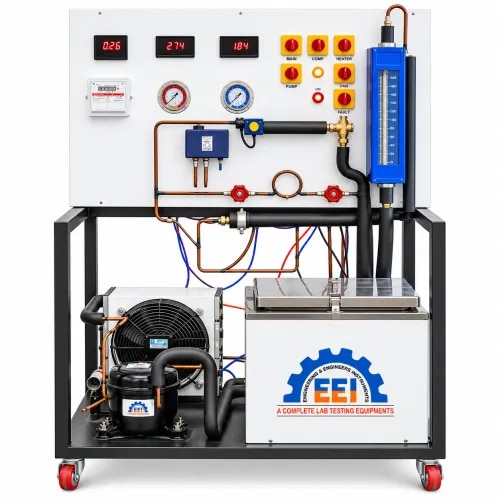 DIGITAL VAPOR COMPRESSION REFRIGERATION SYSTEM ICE PLANT TRAINER product image