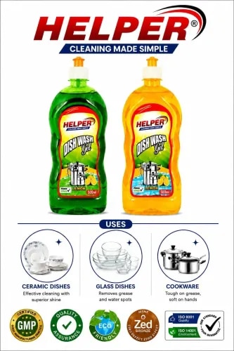 Helper Dish wash Gel 500ml. product image