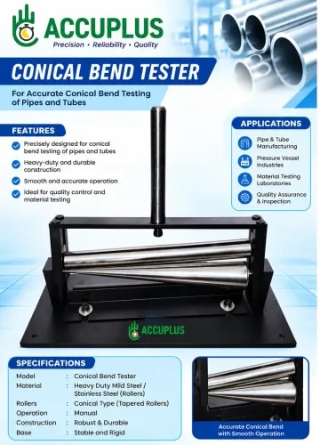 Conical Bend tester product image