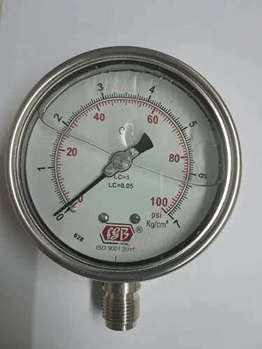 4'' DIAL0-7 KG 3/8 BSP BOTTOM COMPLETE SS GLY FILLED product image