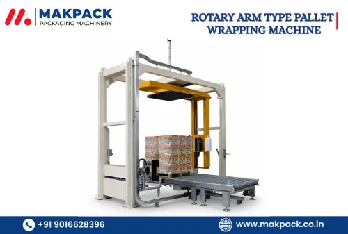 ROTARY ARM TYPE PALLET WRAPPING MACHINE product image