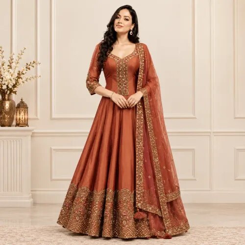 Embroidered Anarkali Suit product image