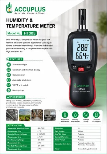 Humidity Dew Point Meter product image