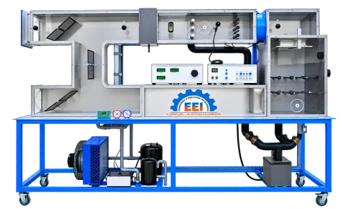COMPUTERIZED AIR CONDITIONING SYSTEM TRAINER (With Supply Air Duct, Return Air Duct & Fresh Air Duc product image