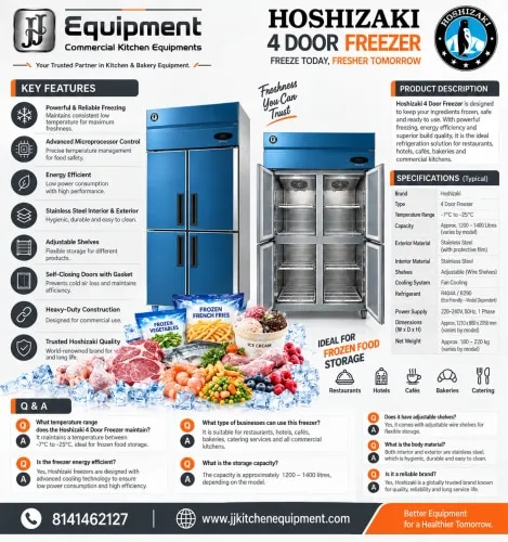4 door freezer product image