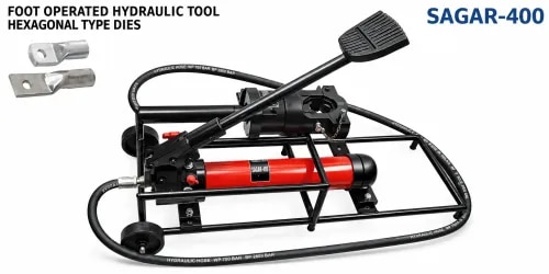 Jainson Foot Operated Hydraulic Crimping Tool - Sagar 400