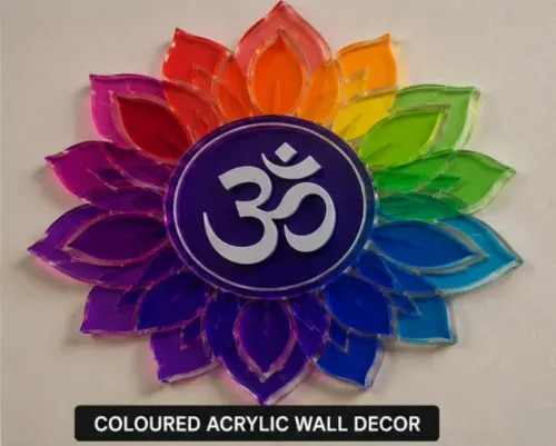 Coloured Acrylic Wall Decor product image