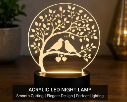 Acrylic LED Night Lamp product image