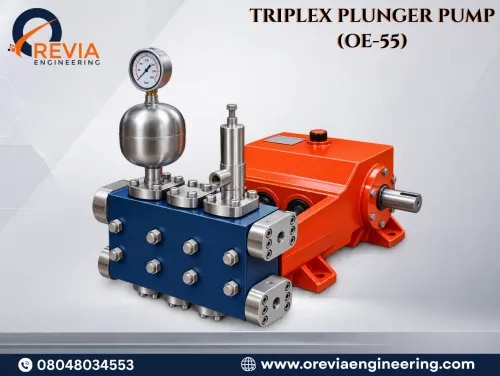 TRIPLEX PLUNGER PUMP (OE-55) product image