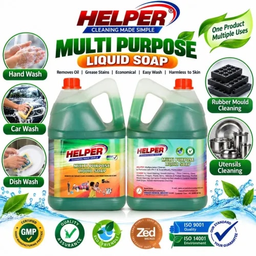 Multi Purpose Liquid Soap, Jasmine - 5Liter Can product image