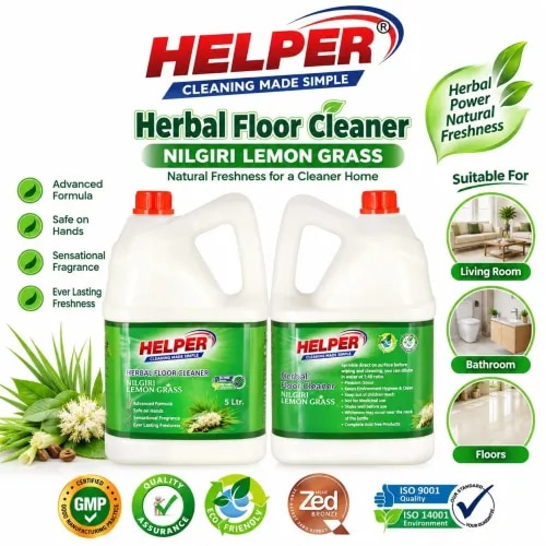 Herbal Scented Phenyle, Nilgiri Lemon Grass - 5 Liter Can product image