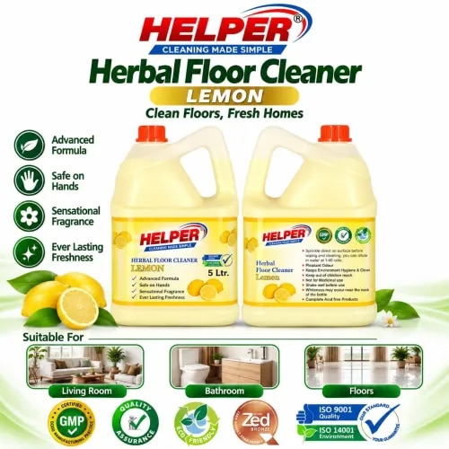 Herbal Scented Phenyle, Lemon - 5 Liter Can product image