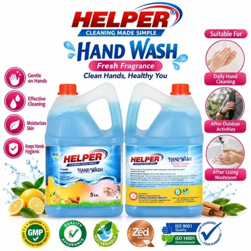 Hand Wash Liquid, Aqua Lime Fresh -5 Liter Can product image