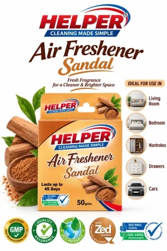 Air Frsehner, Sandal Fragrances -50gm. Box  product image