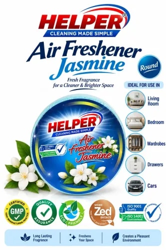 Air Freshner Net Round, Jasmine Fragrances -100gm. product image