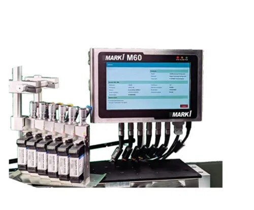 Product Details:Print Width 100 mmPrinting Speed 300 mm/secPrint Resolution 600 dpiUsage Expiry Printing, Carton Coding, Label Printing, Batch CodingInk Type Water & SolventPrint Speed 60 m/minInterface USB + EthernetInk Throw Distance upto 5 mmThrow Distance upto 5 mmMenu Languages English (default), German, Vietnamese, Chinese, Korean, Russian, Turkish, Portuguese, Spanish, PolisInk Colours BLACKOptional Accessories Free design in template up to 6 inch (6 head) - POD (Print online data) Integrate with other devicesInterface Type USB, Wireless LAN, Serial, Ethernet, Wired LANCapacity(Print/Min) 100Installation Type Online MountSupported Material Glass, Carton, Plastic Film, Label, Metal, WoodMax Print Lines 8 LineDisplay Type Touch ScreenThe R60 Controller is a high-performance TIJ printing controller that supports up to six MAX, PRO, or REACH printheads. It is ideal for a variety of coding and marking applications, including high-speed printing and printing on uneven or curved surfaces.