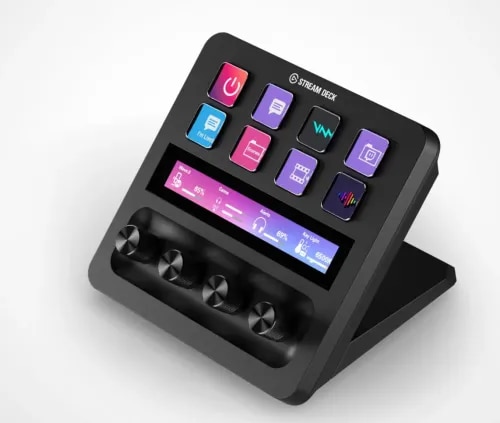 Stream DeckOG 15-Key Control Pad.Trigger actions, launch apps, and control your entire setup—all from a hyper-customizable deck of vibrant LCD keys.