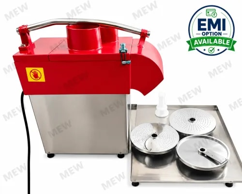 Mariya Coconut Slicing Machine is an efficient and user-friendly food processing machine designed for quick and convenient slicing of fresh coconut. Powered by a reliable 1/2 HP motor, this machine helps reduce manual cutting effort and saves valuable processing time. It is suitable for small-scale and commercial food processing applications where consistent and convenient coconut slicing is required.The machine is designed to provide smooth and reliable performance during regular operation. Its simple working mechanism makes it easy to operate, easy to handle, and suitable for routine production requirements. The slicing system is designed to produce reasonably uniform coconut pieces, making it useful for further processing into coconut chips, dried coconut, snacks, bakery ingredients, coconut-based food products, and other value-added products.Mariya Coconut Slicing Machine is built with a focus on durability, practical operation, hygiene, and low maintenance. Its compact design helps save valuable workspace and makes it convenient for food processing units with limited production areas. The machine can be integrated into different coconut processing setups depending on the required production process.This coconut slicing machine is suitable for coconut product manufacturers, food processing units, snack manufacturers, bakeries, hotels, restaurants, catering businesses, commercial kitchens, small businesses, and other coconut processing applications. It is particularly useful for businesses looking to improve productivity while reducing dependence on manual slicing.