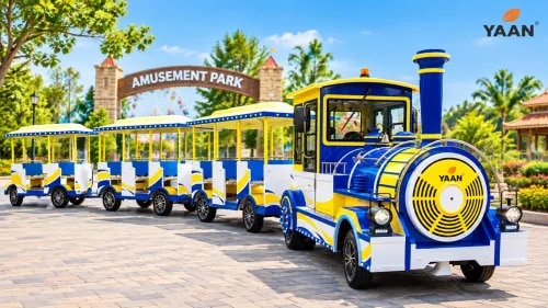 Some venues need more than a standard trackless train. City circuits, large resort properties, and high-volume tourist destinations often require a road trackless train with greater passenger capacity and longer operating range.tourist trains are engineered for high-capacity passenger transport in demanding environments. From theme parks and safari routes to city park and resort developments.tourist trains are built for daily commercial use in demanding passenger environments. Structural integrity, passenger comfort, and mechanical reliability support long-term operational value.