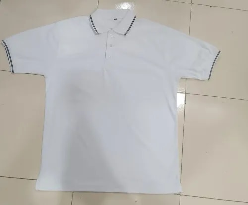 WHITE POLO T-SHIRT product image