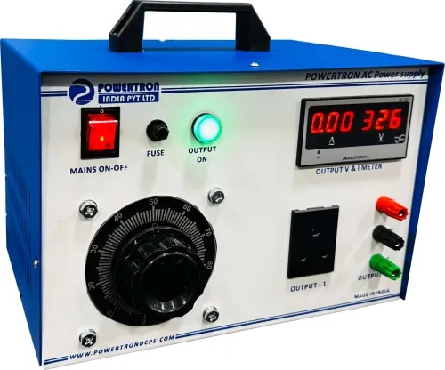 AC VARIAC CONTROLLED POWER SUPPLY for Laboratory Testing, 300VAC product image