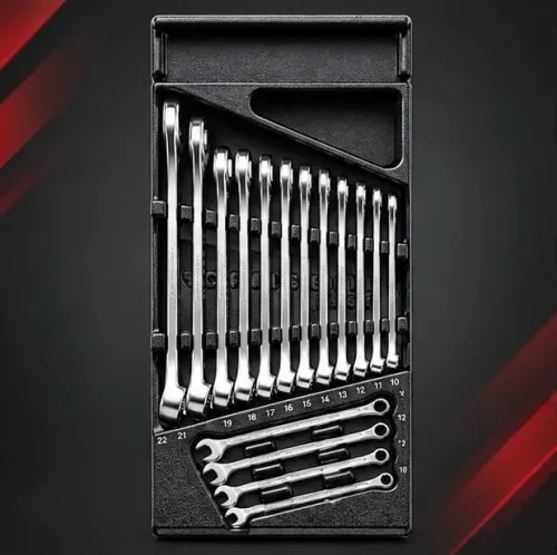 FACOM MOD.440-1 COMBINATION SPANNER SET TRAY product image