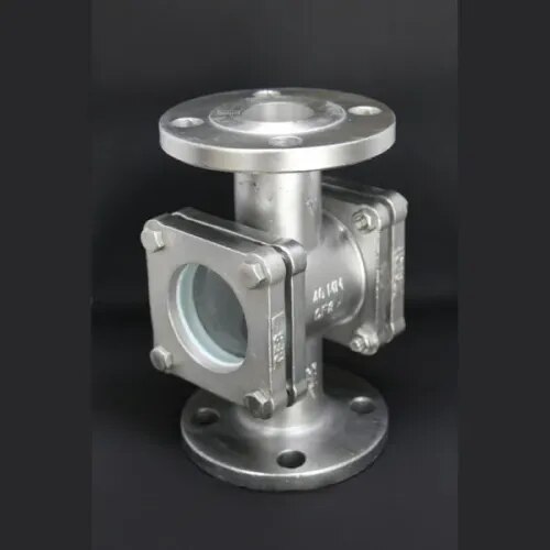 Govind Pipes & Fittings offers high-quality S.S.I.C. Double Window Sight Glass Flange End, designed for reliable visual inspection of fluid flow in industrial piping systems. Manufactured using suitable stainless-steel materials, this sight glass provides clear visibility of the process media while maintaining dependable performance under demanding operating conditions.The Double Window Sight Glass Flange End features viewing windows on both sides, allowing operators to conveniently observe flow conditions, liquid movement, colour, clarity, and other process characteristics without interrupting the pipeline operation. Its flange-end construction enables secure installation with compatible flanged piping systems and facilitates maintenance when required.Key Features :Double-window design for improved flow visibilityRobust stainless-steel constructionFlange-end connection for easy pipeline installationSuitable for industrial fluid monitoring applicationsReliable and durable constructionHelps operators visually inspect process flowSuitable for various industrial piping systemsDesigned for long-term service with proper installation and maintenanceApplications :S.S.I.C. Double Window Sight Glass Flange End can be used in chemical processing plants, pharmaceutical industries, food processing units, water treatment plants, petrochemical industries, refineries, manufacturing plants, and other industrial fluid-handling systems where visual monitoring of pipeline flow is required.Govind Pipes & Fittings focuses on supplying dependable industrial piping components designed to meet the practical requirements of contractors, manufacturers, process industries, and industrial buyers. Contact us for product specifications, connection sizes, material options, and application requirements.