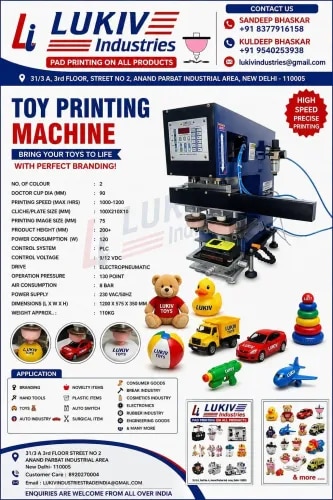 Double Colour Toy Pad Printing Machine  product image