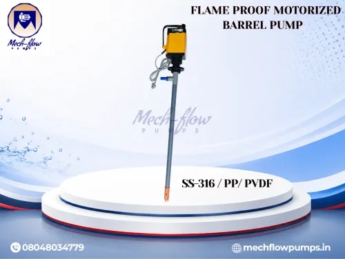 FLAME PROOF MOTORIZED BARREL PUMP product image