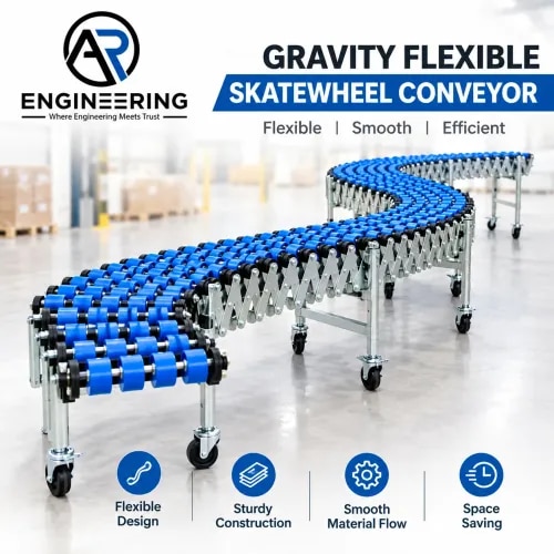 GRAVITY FLEXIBLE SKATEWHEEL CONVEYOR
 product image