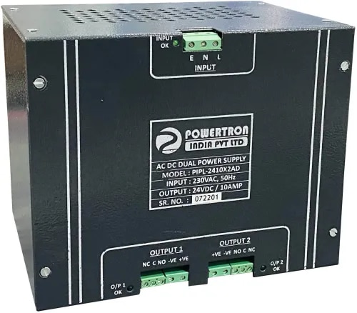 AC DC DUAL POWER SUPPLY 24V, 10A product image