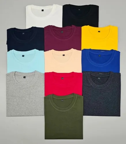 Round Neck Cotton T-Shirt product image