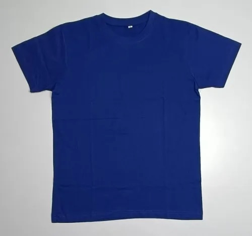 Round Neck Royal Blue T-Shirt product image