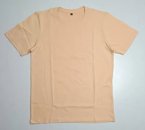 Round Neck Peach Colour T-Shirt product image