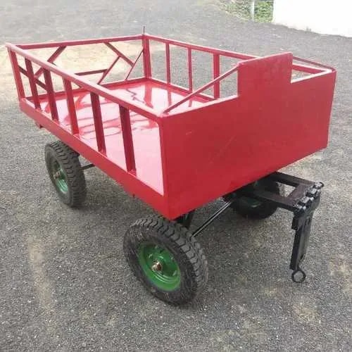 4 Wheel Industrial Trolley is a heavy-duty material handling trolley designed for easy and safe transportation of materials, components, tools, boxes, and industrial goods within factories, workshops, warehouses, and production areas. It is fabricated with a strong MS structure and a sturdy platform for reliable load carrying. Equipped with four heavy-duty castor wheels, the trolley provides smooth movement, good stability, and easy manoeuvrability. It can be customized according to required size, load capacity, platform height, wheel type, and handle configuration