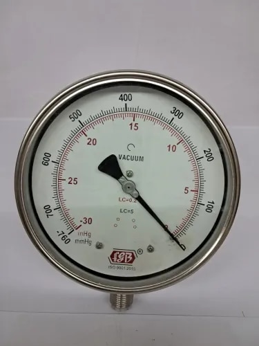 6''DIAL-VACUUM 1/2 BSP BOTTOM COMPLETE SS product image