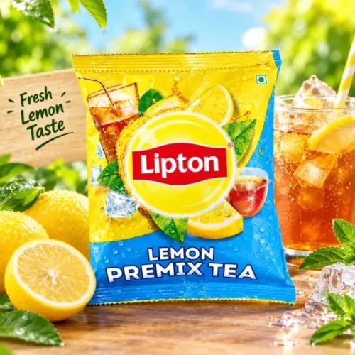 Lipton Lemon Ice Tea Premix Lemon Iced Tea Pouch (500 g) product image