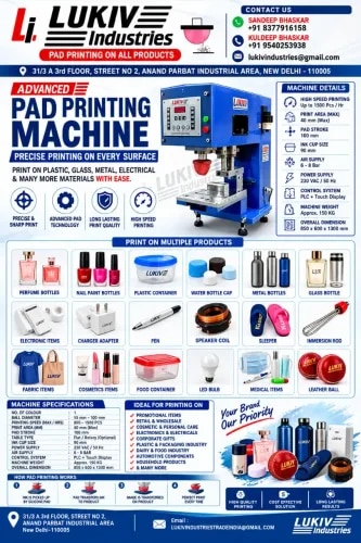 Pad Printing Machine Supplier in Paharganj product image