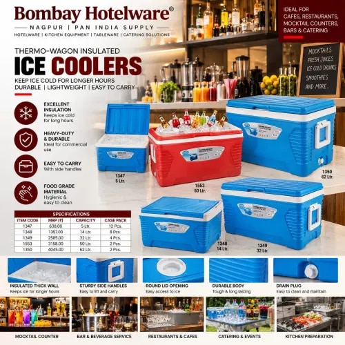 Insulated Ice Box & Coolers for Cafes, Restaurants & Catering product image