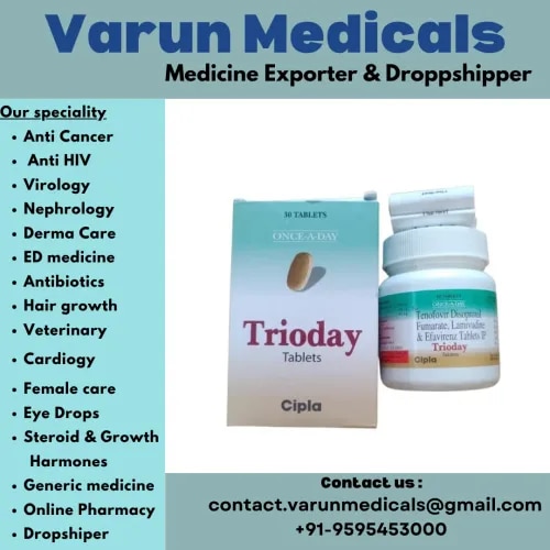 Tenofovir disoproxil fumarate, Lamivudine & Efavirenz